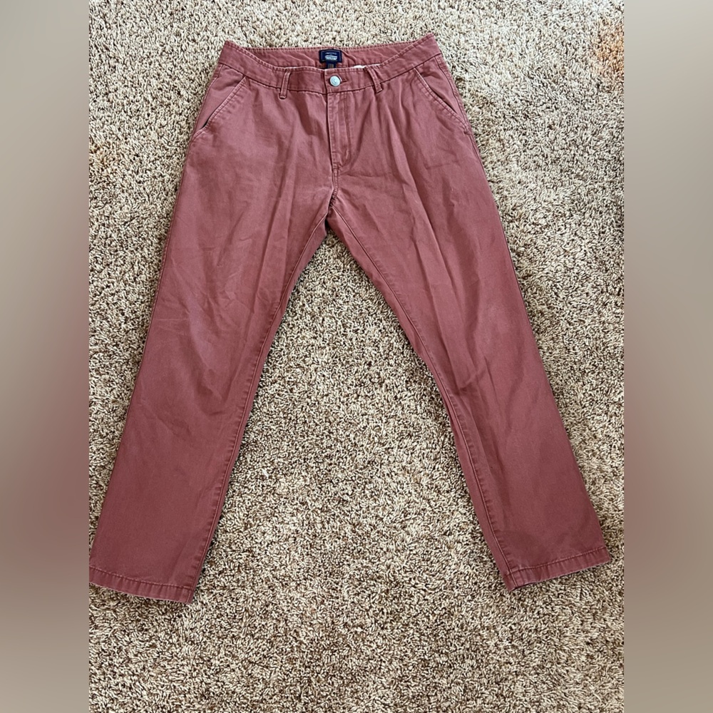 GAP Burnt Red Mens Chino